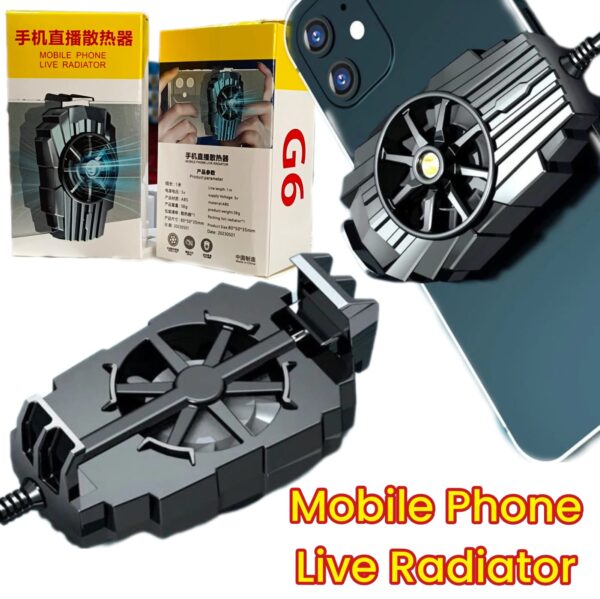 USB Powered Mobile Phone Radiator Cooling Fan -G6